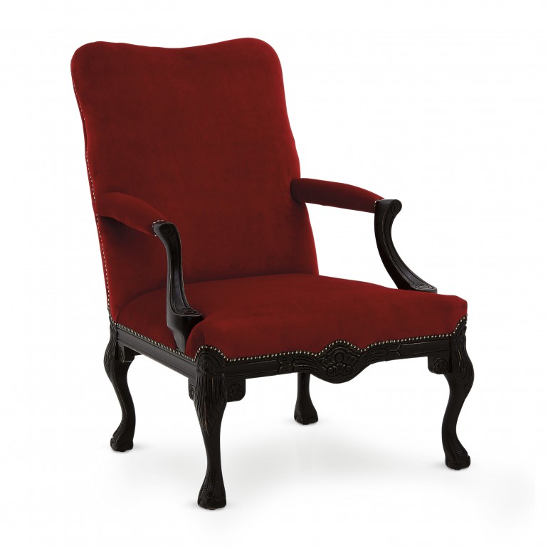 classic style wood armchair stradivari 3041