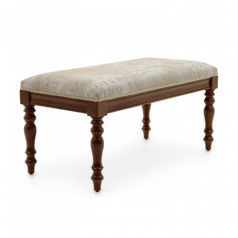 classic style wood bench camilla 1509