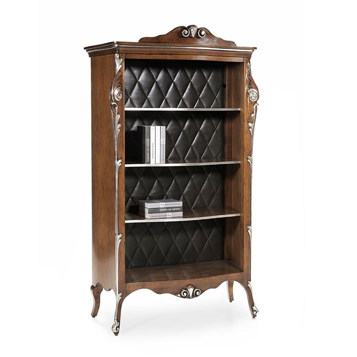 classic style wood bookcase urania 5972