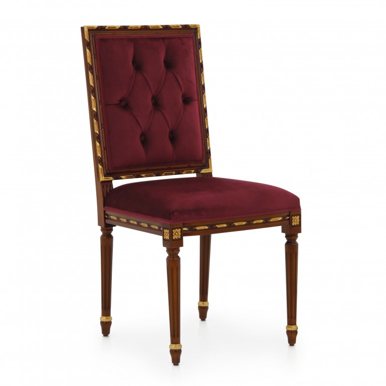 classic style wood chair adriana 8678