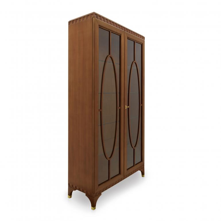 modern style wooden glass cupboard