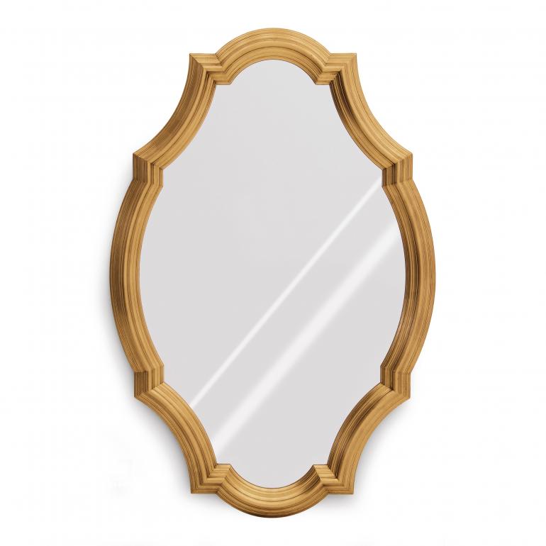 classic style wooden mirror