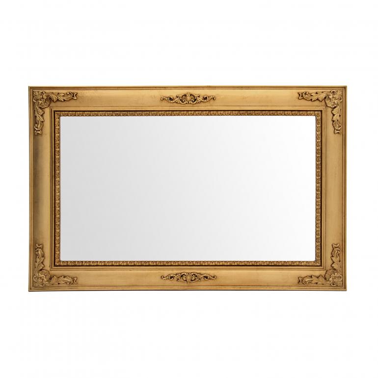 classic style wood mirror ionide 1098 7723