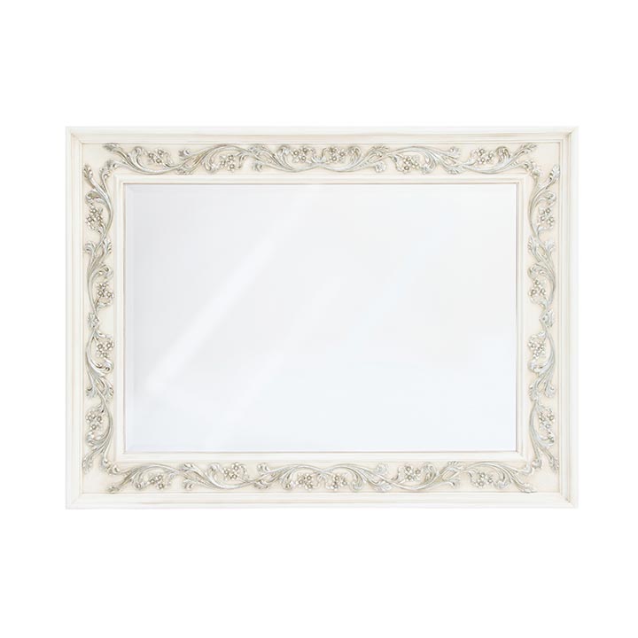 classic style wood mirror opula 8532