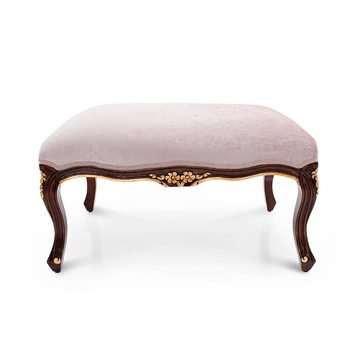 classic style wood ottoman enea 6 3800