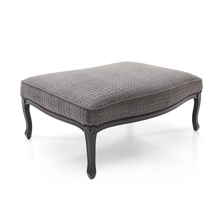 classic style wood ottoman tellus 95 2890