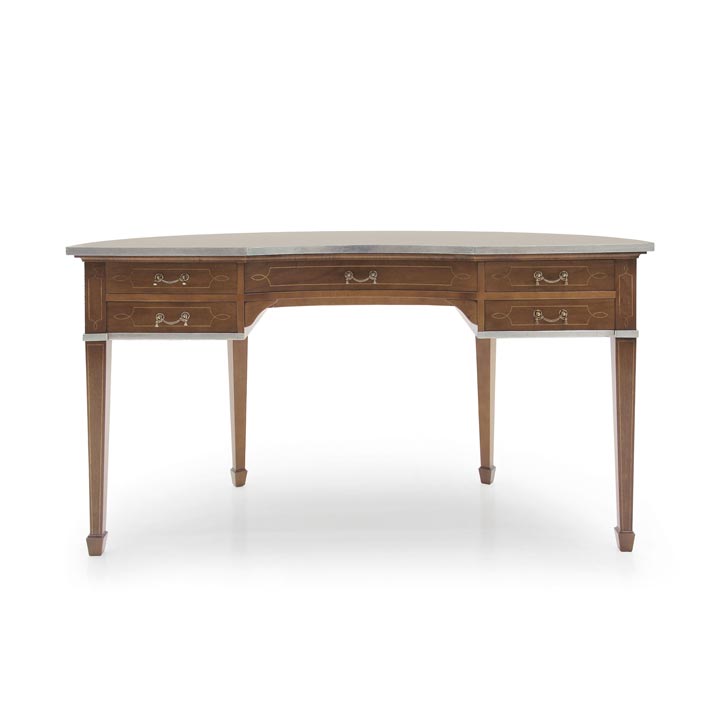 classic style wood writing desk narciso 6027