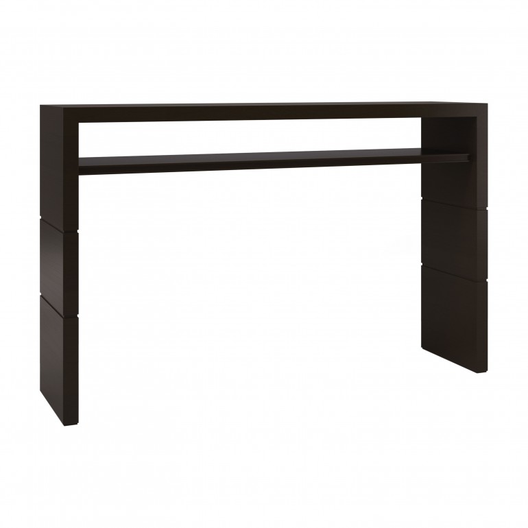 modern style wooden console table