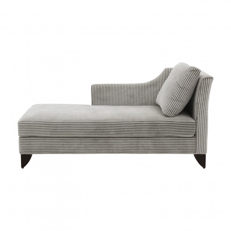 contemporary style wooden chaise longue