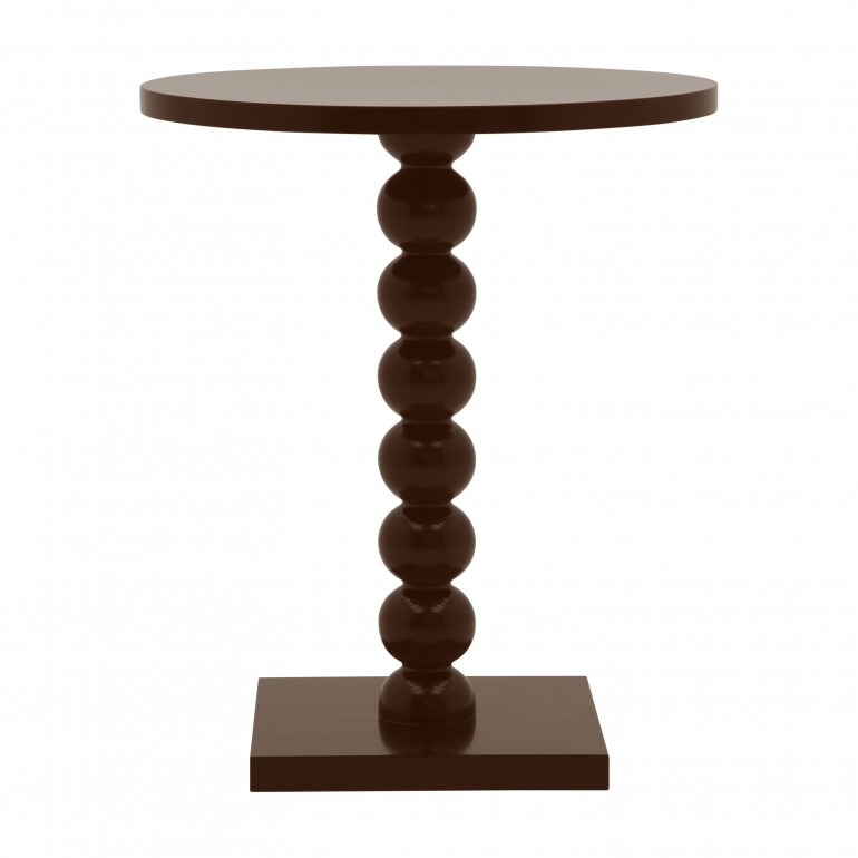 contemporary style wooden small table