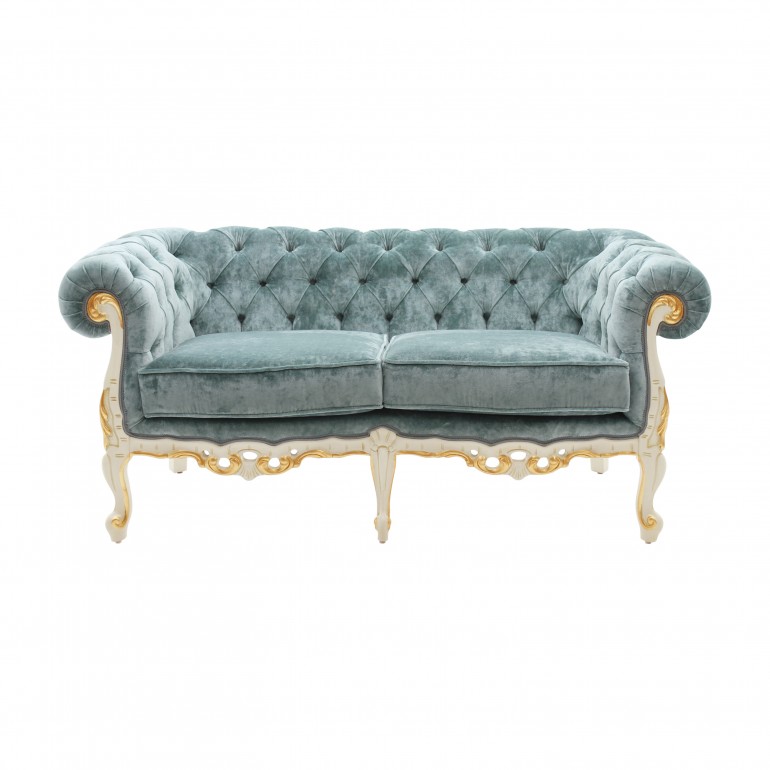 baroque style wooden sofa