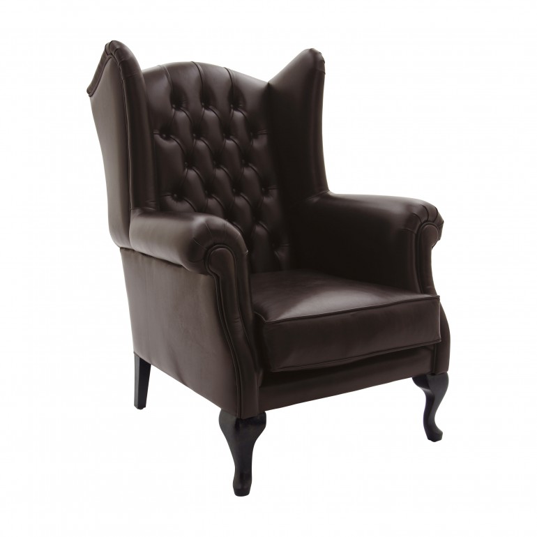 classic style wooden armchair