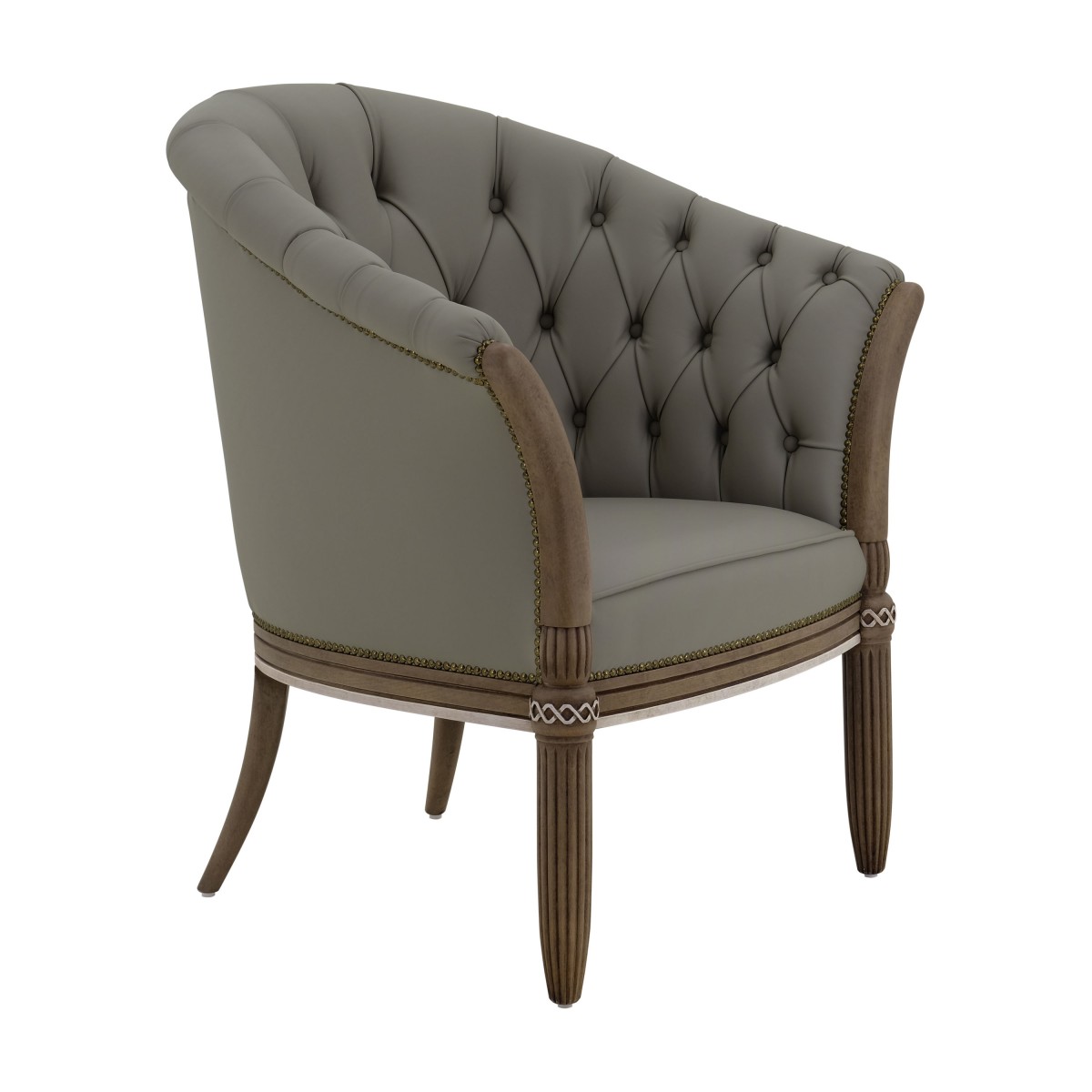 italian classic armchair augusto 6879