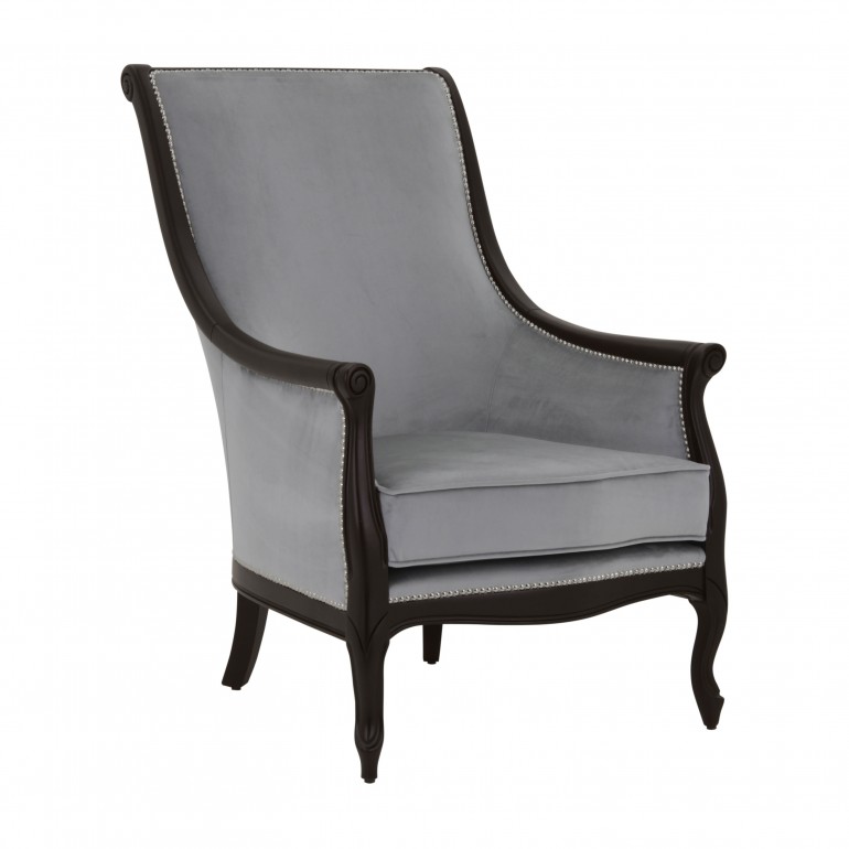 classic style wooden armchair