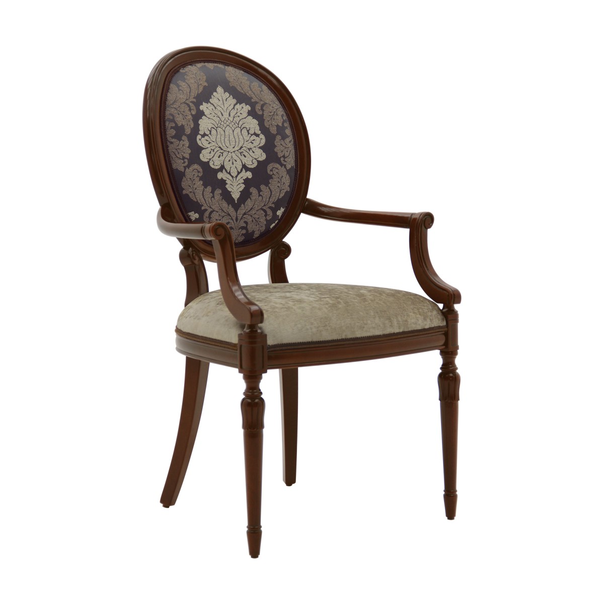 italian classic armchair olga 4524