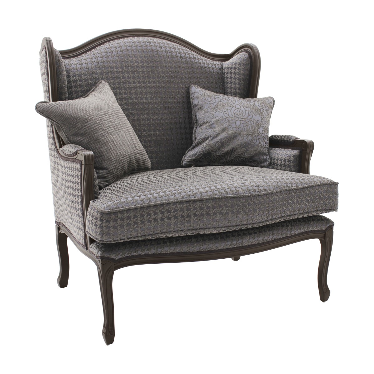 classic style wooden armchair