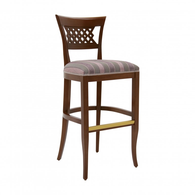 sgabello bar legno stile classico