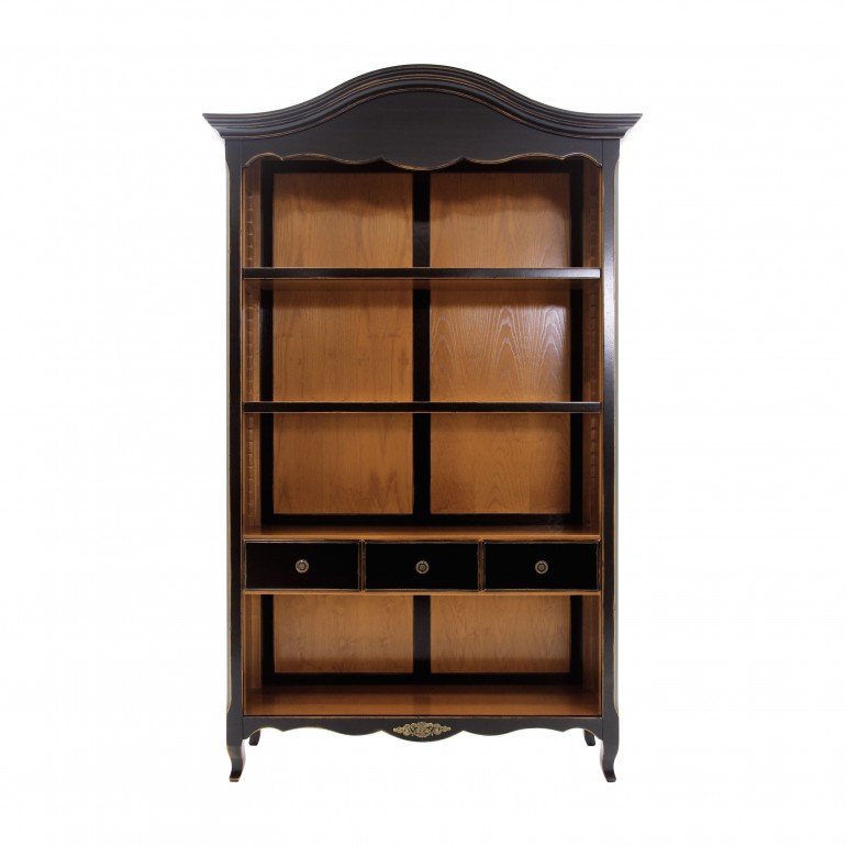 classic style wooden bookcase