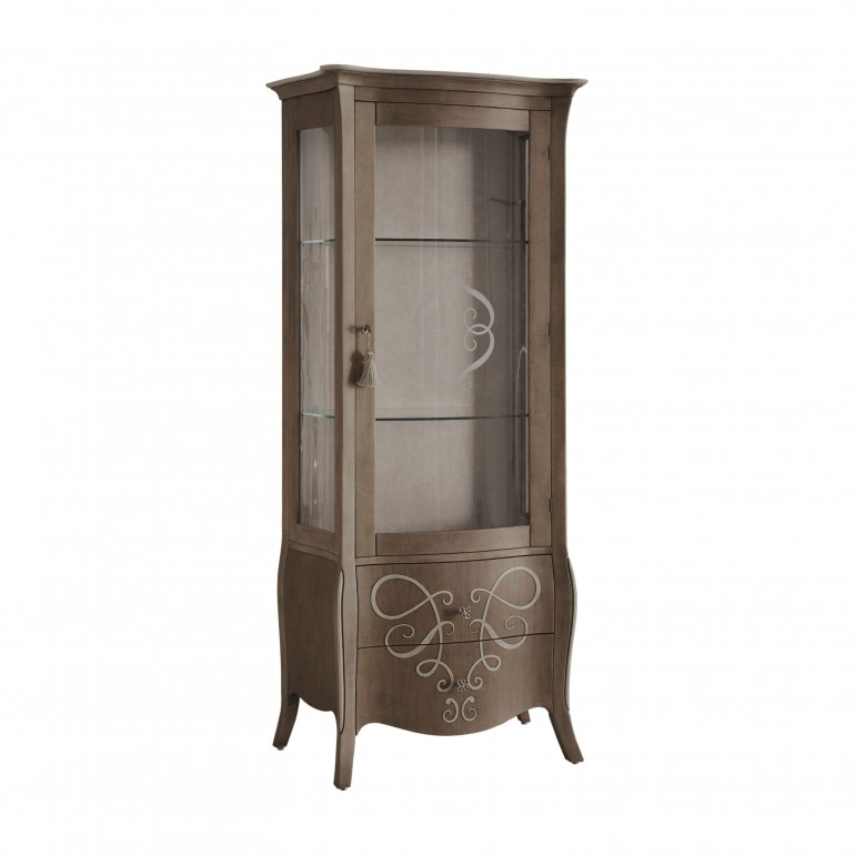 classic style wooden display cabinet