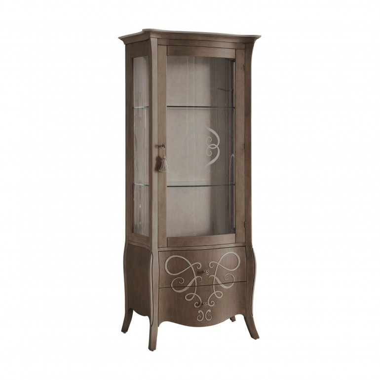 classic style wooden display cabinet