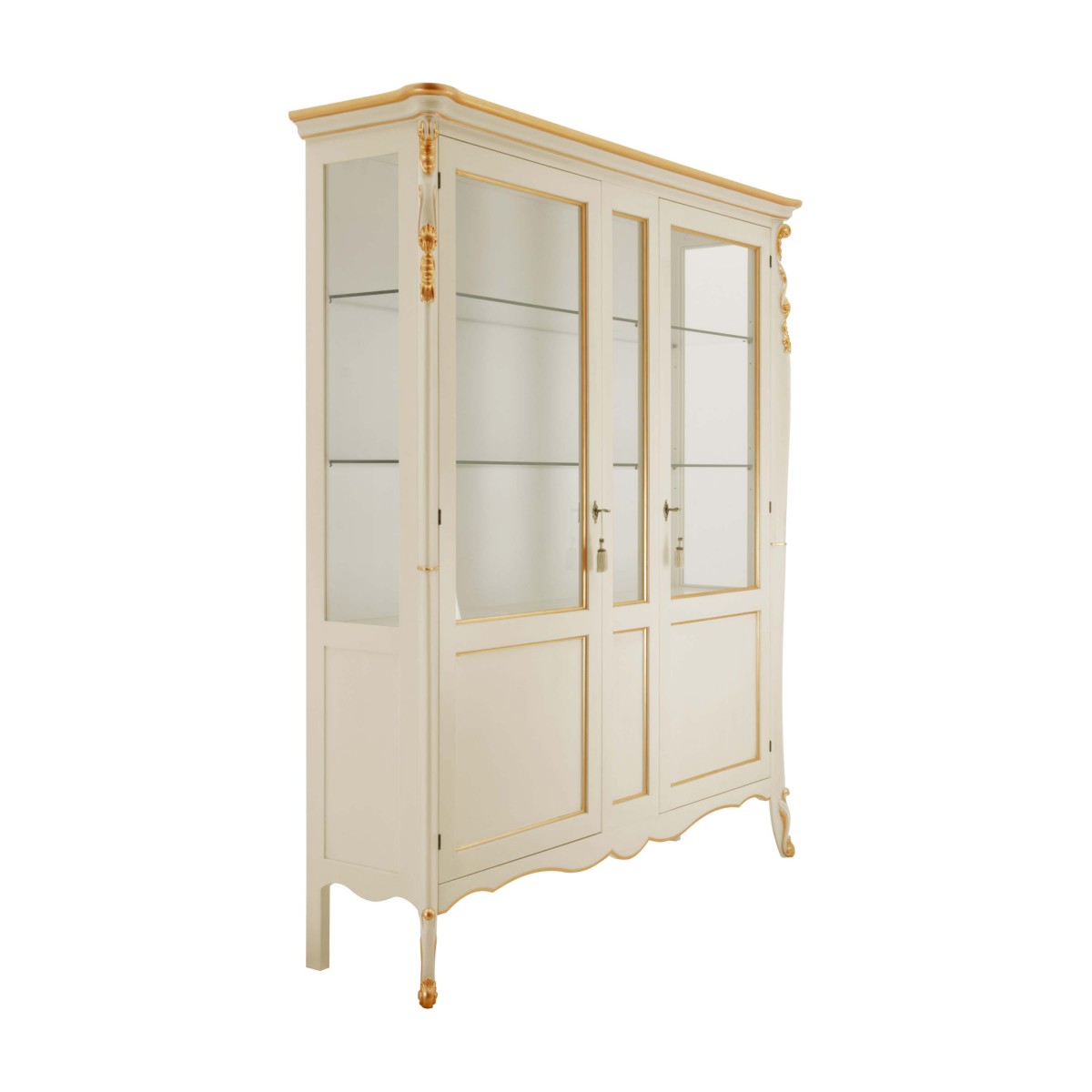 italian classic glass cupboard cinzia 1 2492