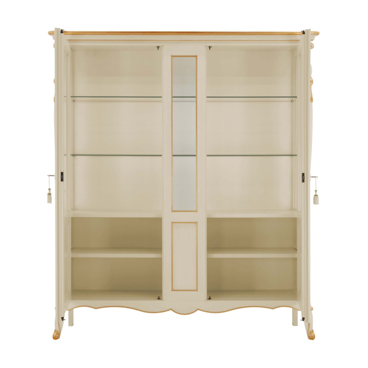 italian classic glass cupboard cinzia 2 3414