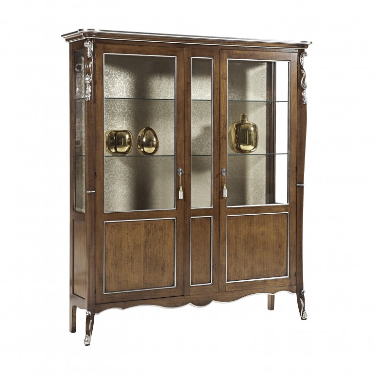 classic style wooden display cabinet