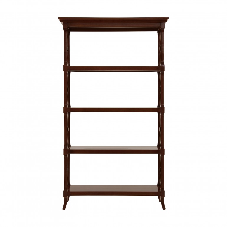 scaffalatura legno stile classico