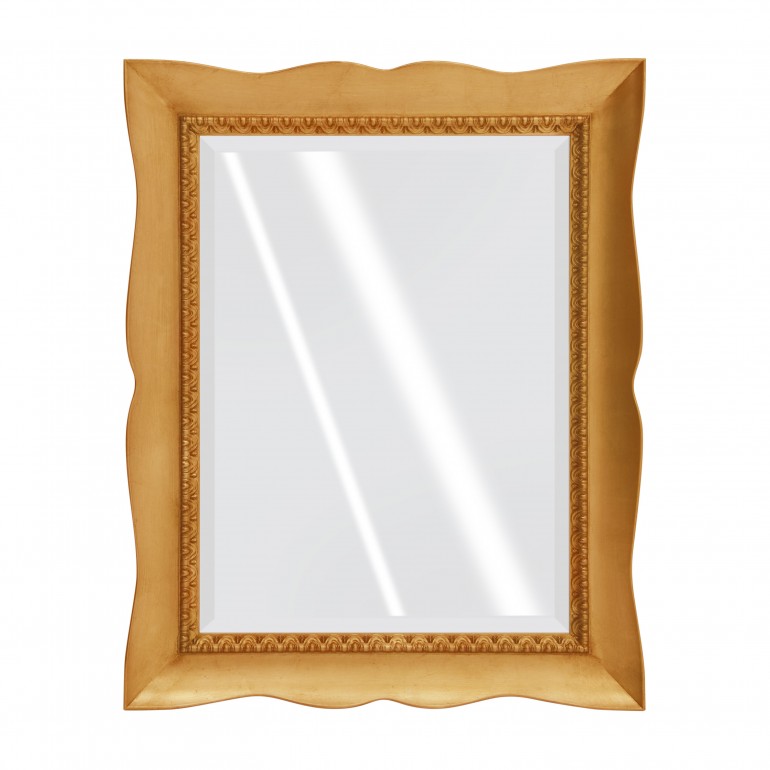 classic style wooden mirror