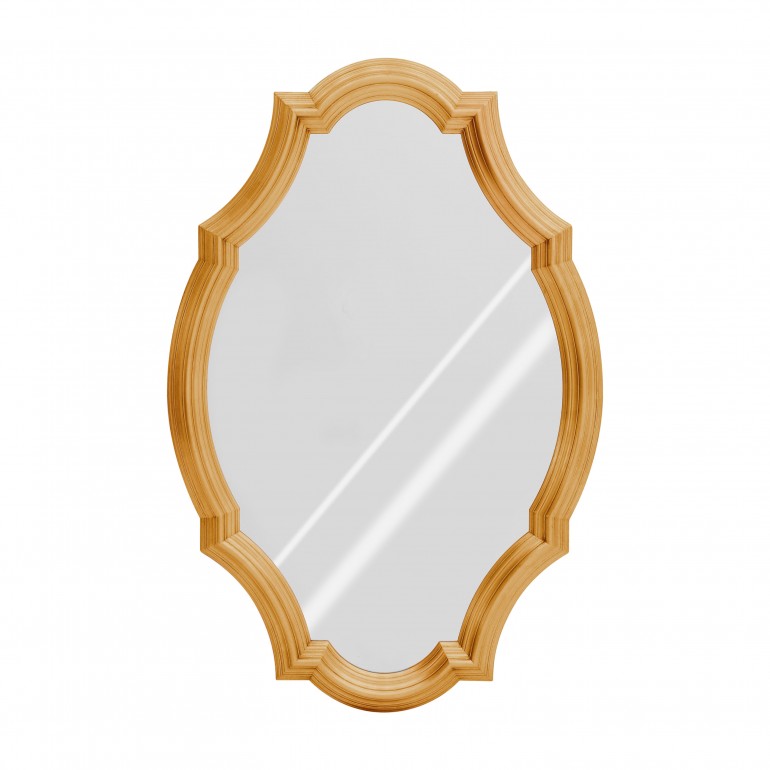 classic style wooden mirror