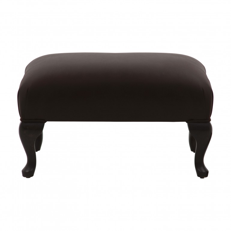 classic style wooden ottoman