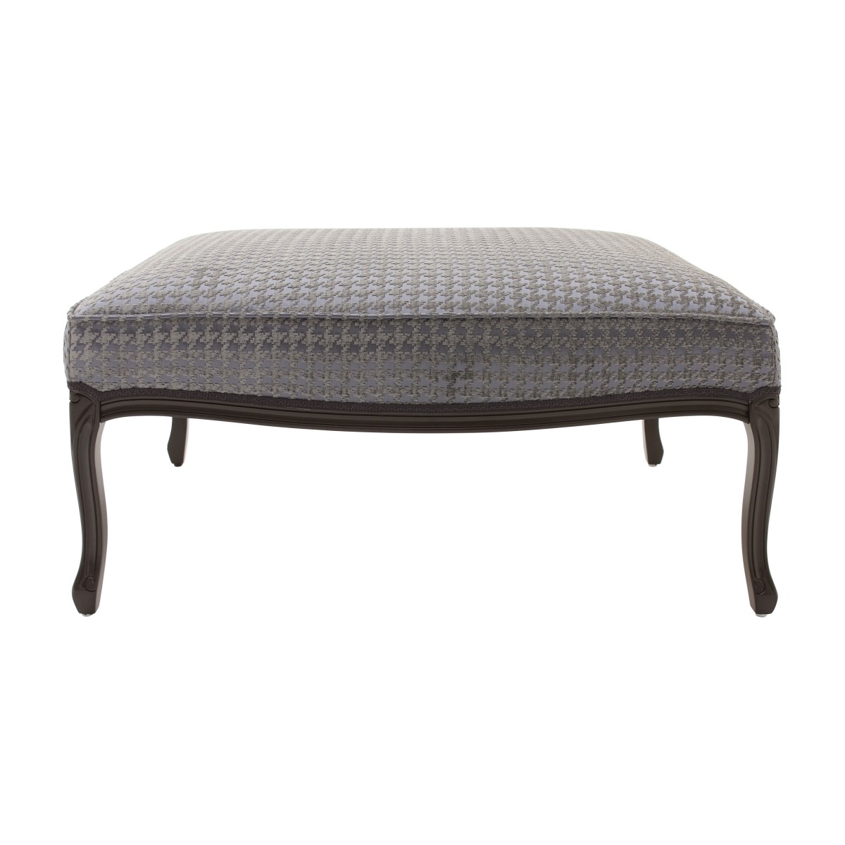 classic style wooden ottoman