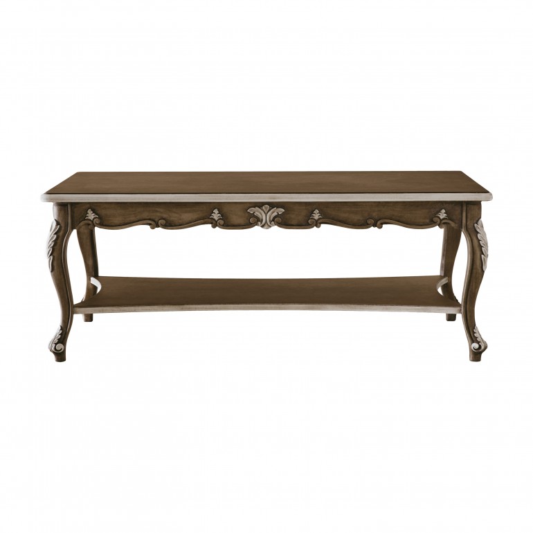 classic style wooden coffee table