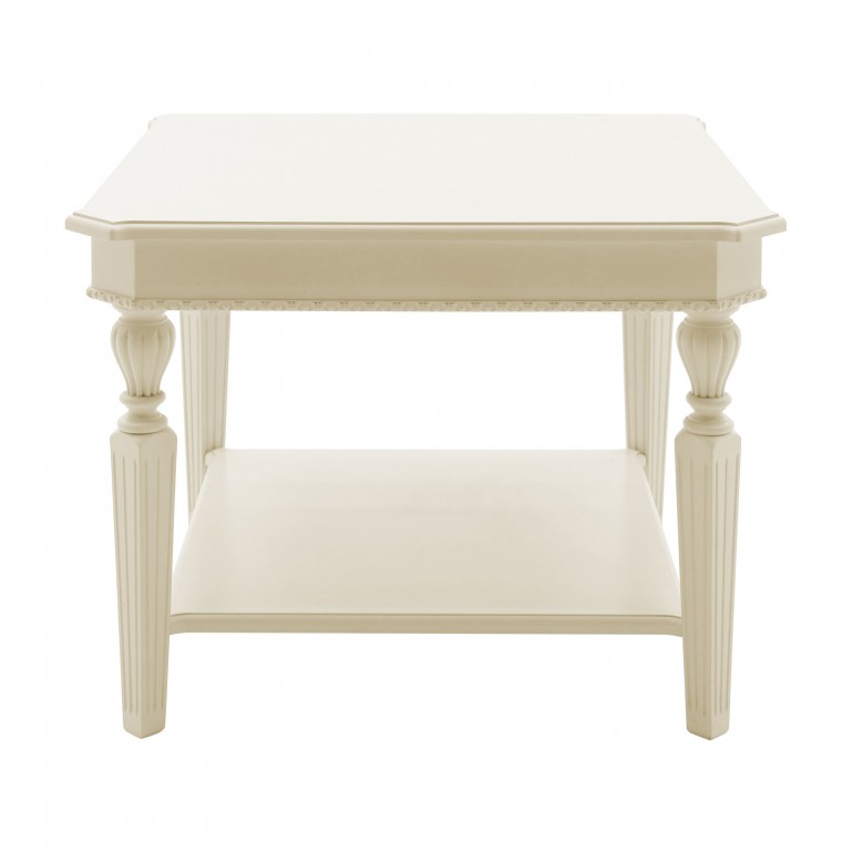 classic style small square wooden table