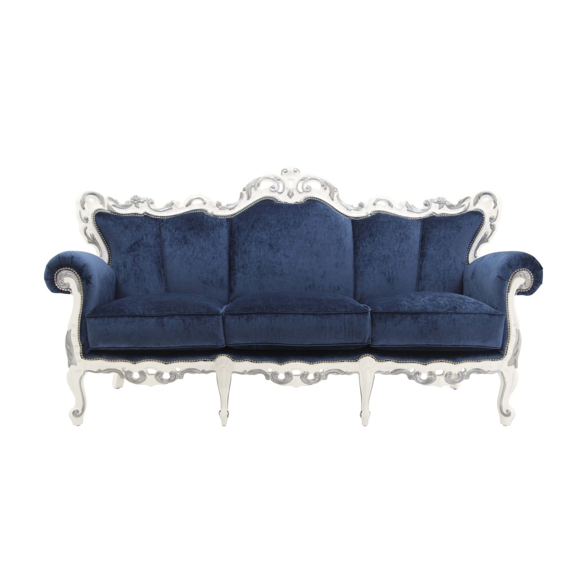 baroque style wooden sofa