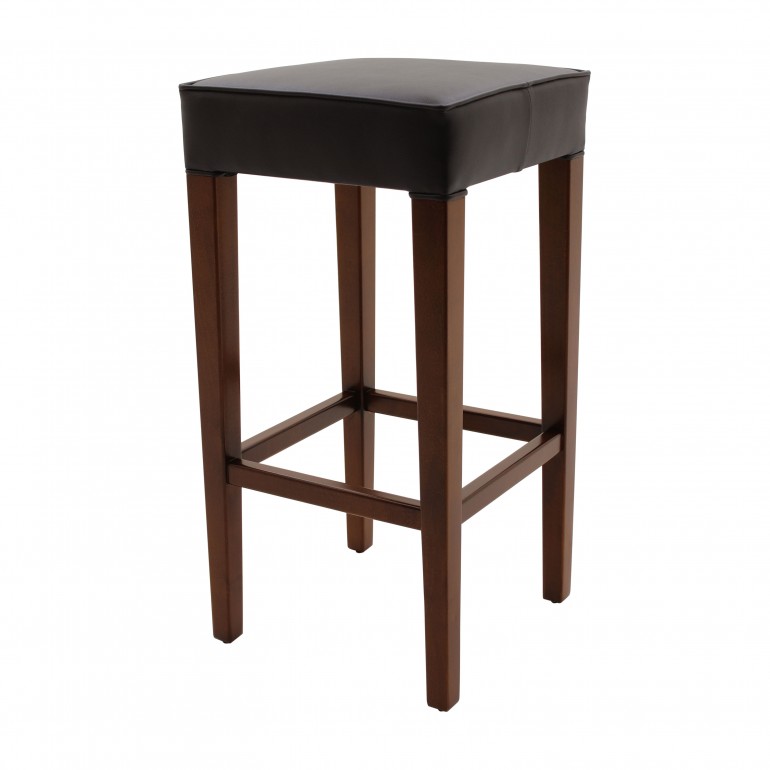 contemporary style wooden stool