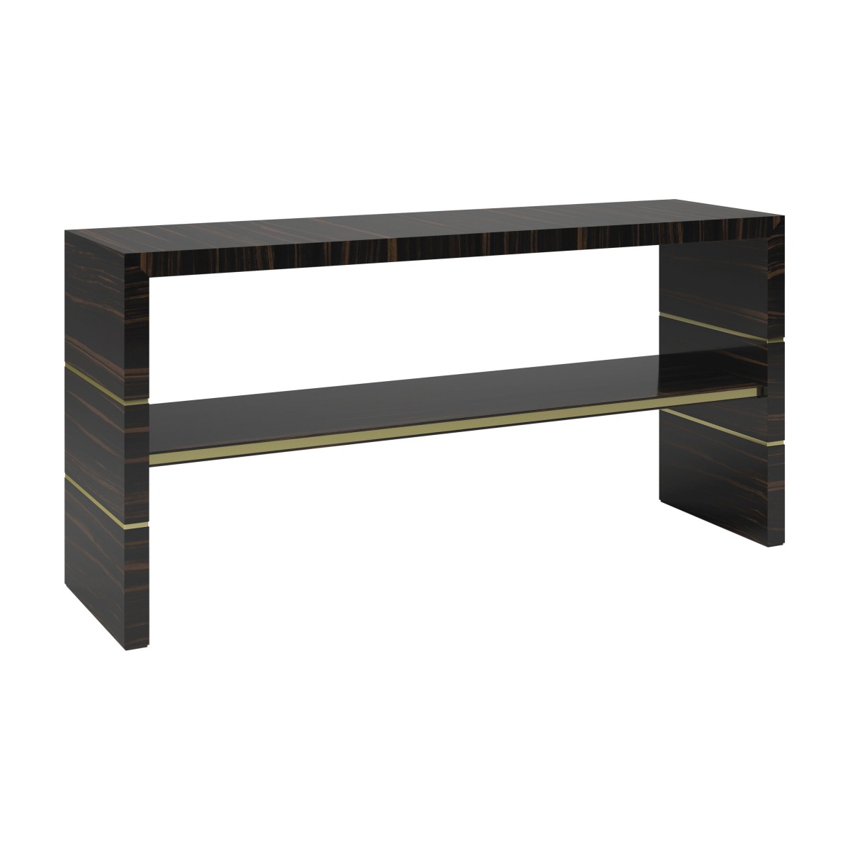 modern style wooden console table