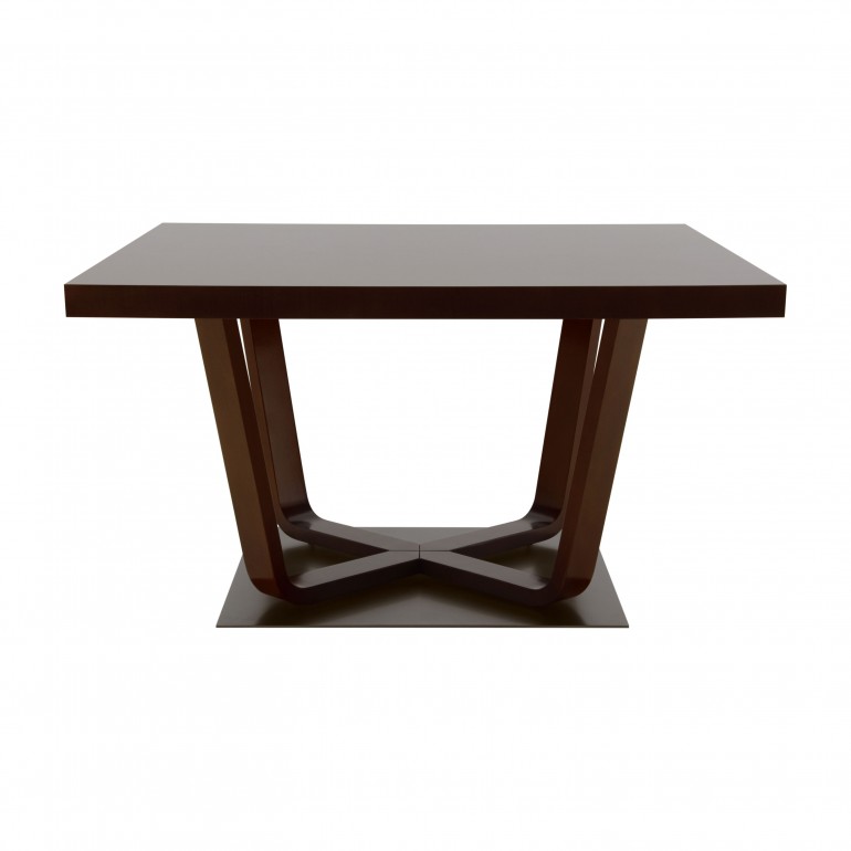 contemporary style wooden table