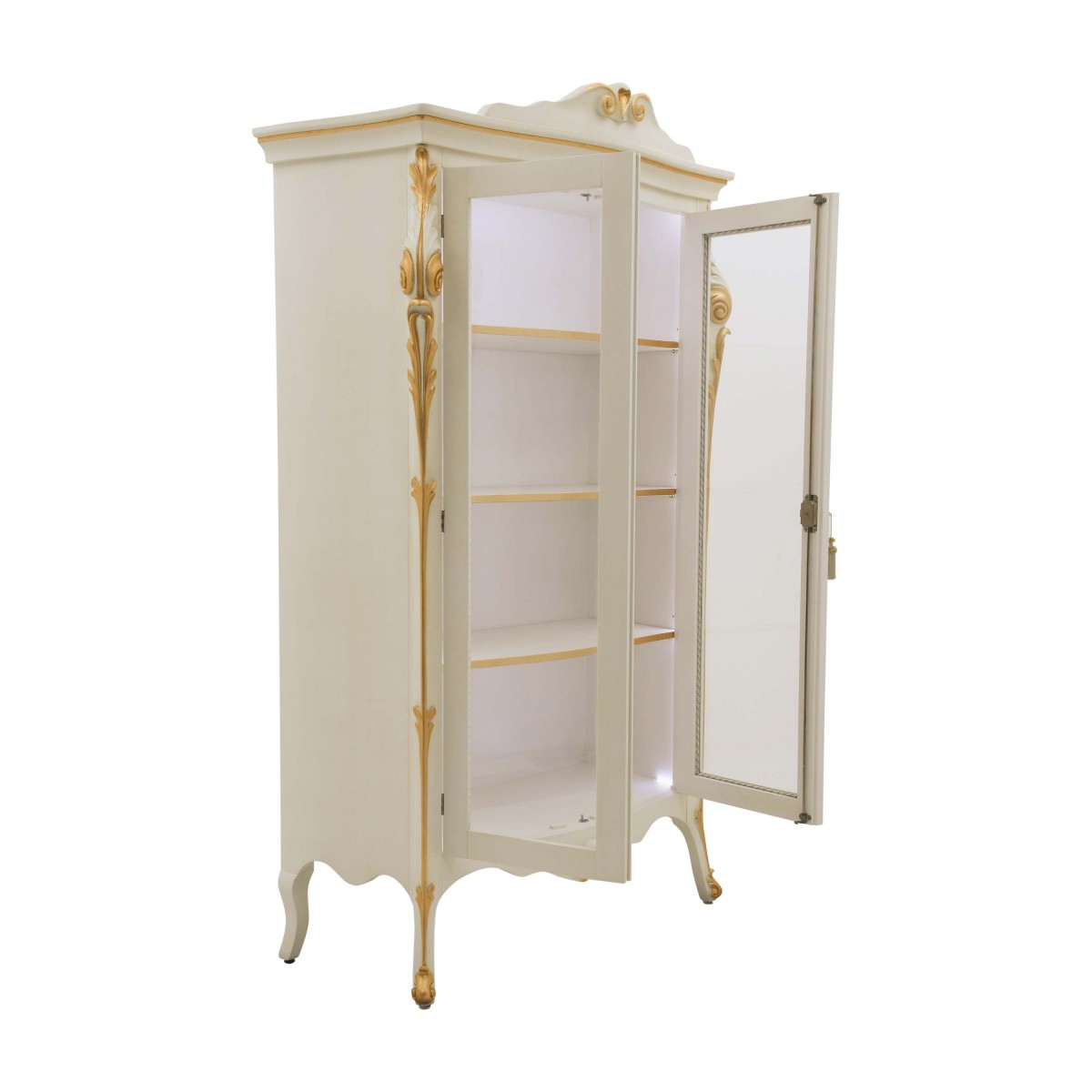 italian glass cupboard aura 1 4525