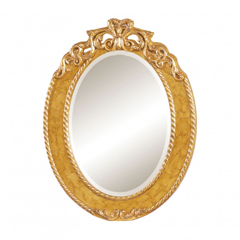 classic style wooden mirror