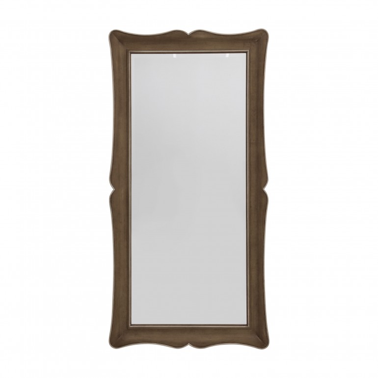 classic style wooden mirror