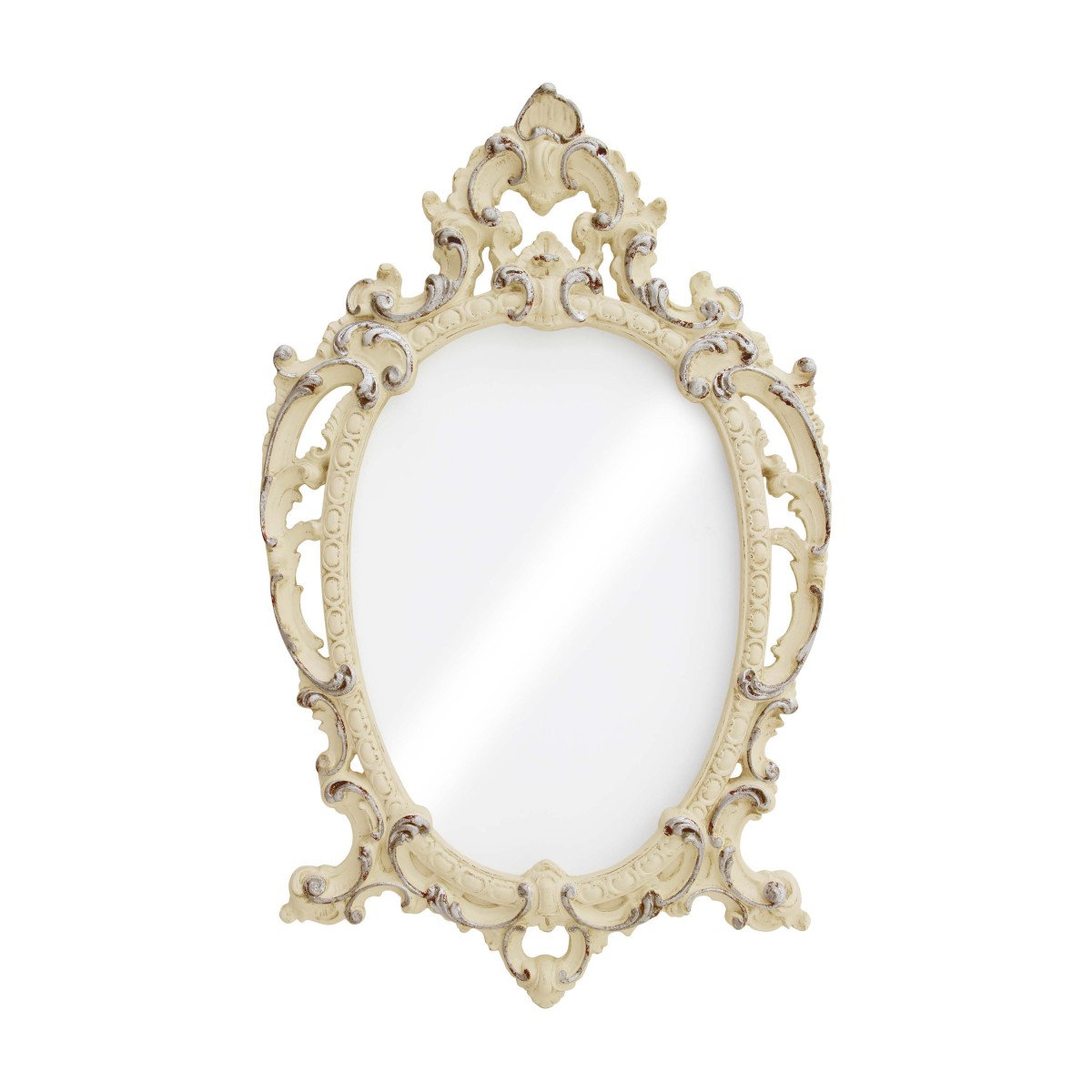 baroque style wooden mirror