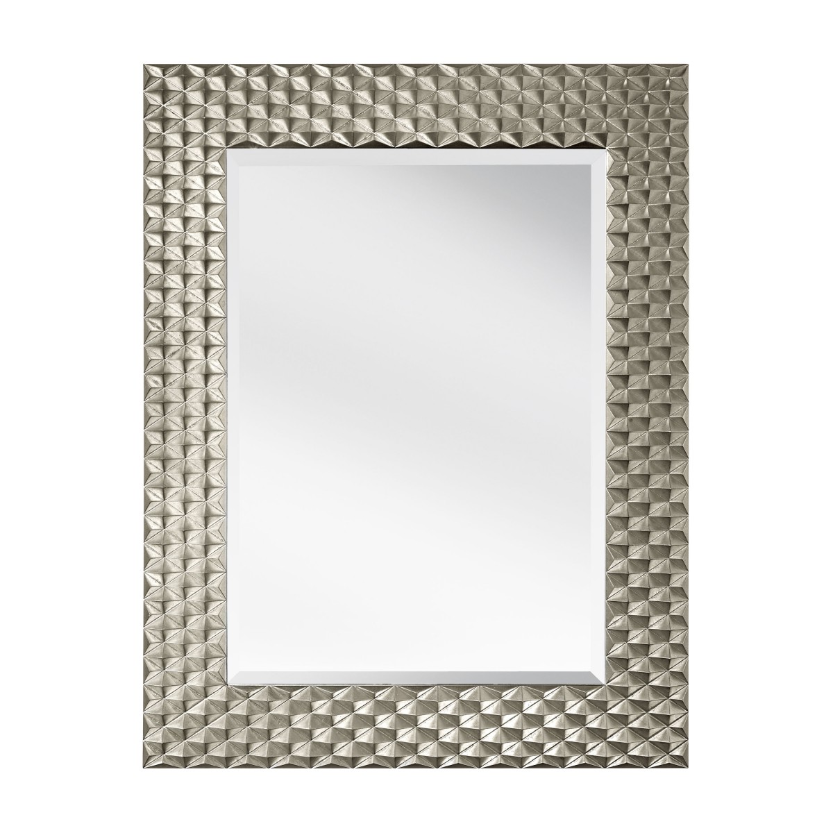 modern style wooden mirror