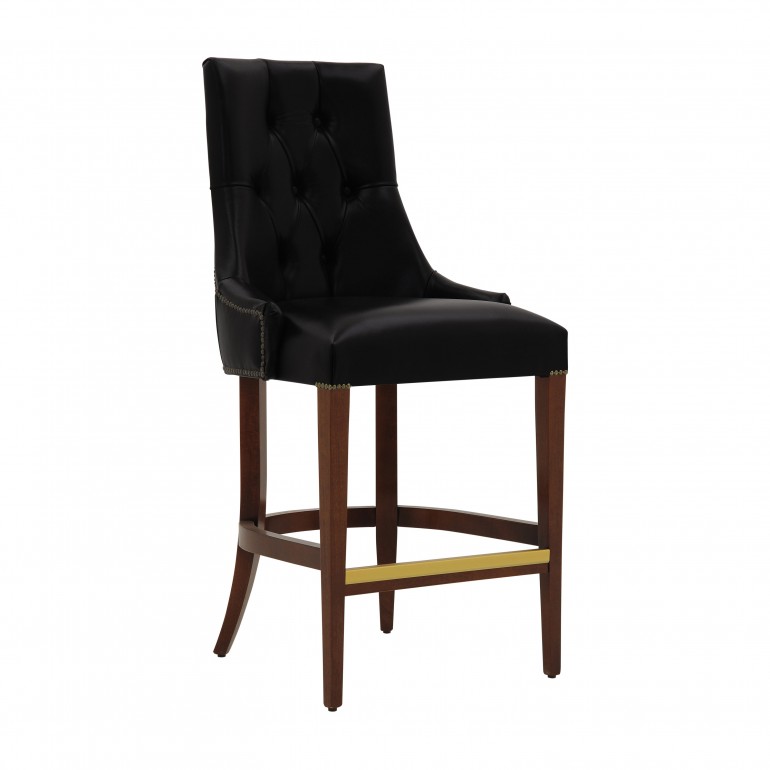 modern style wooden barstool