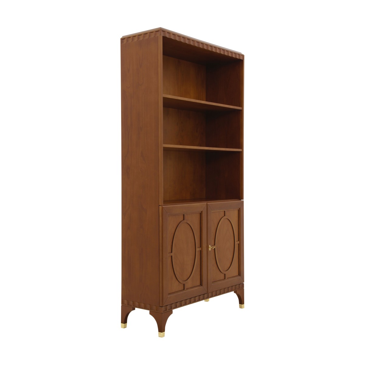 italian modern bookcase ellipse 1 9362