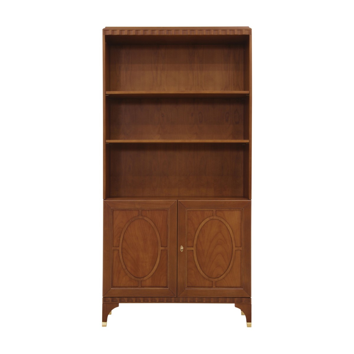 italian modern bookcase ellipse 2320