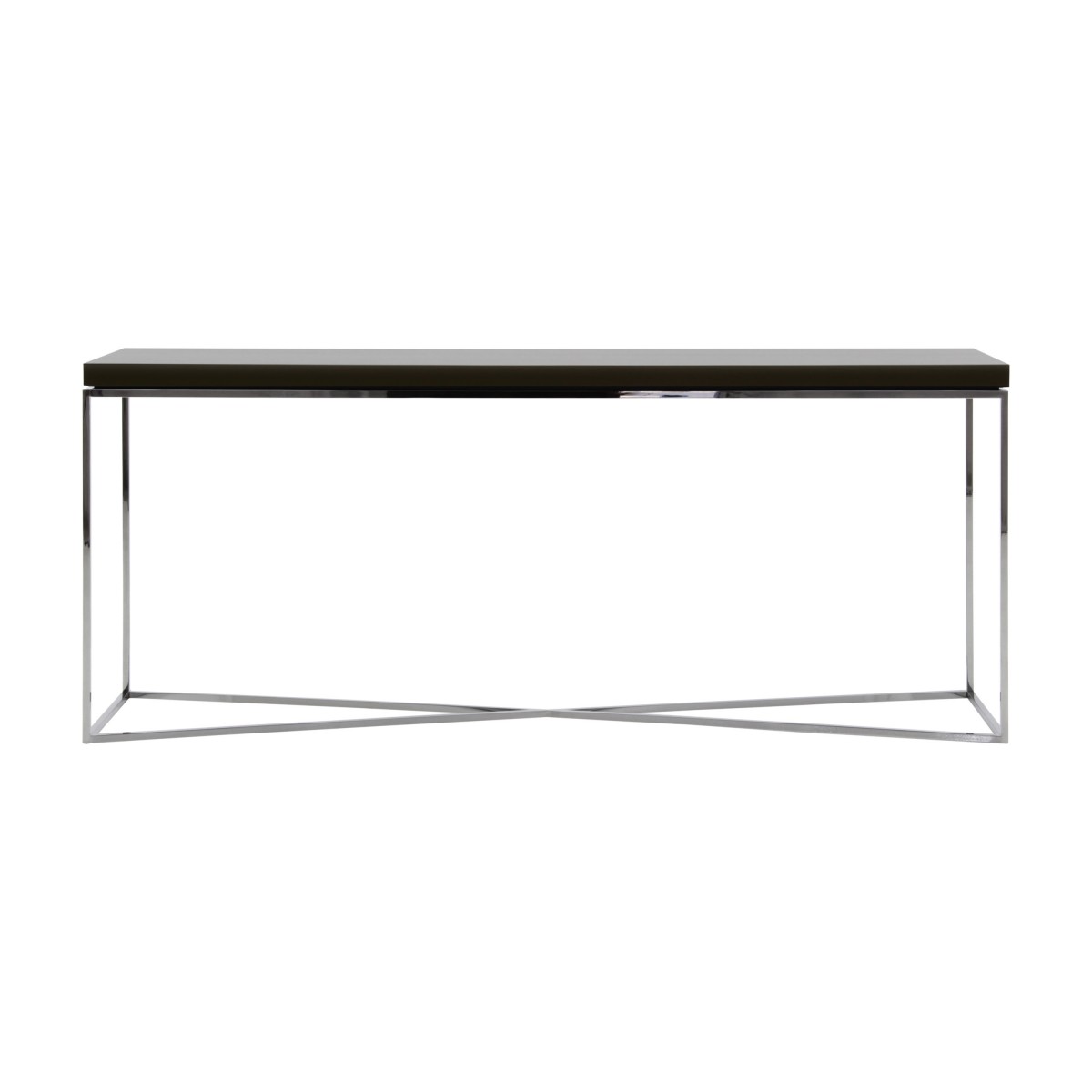 modern style wooden console table