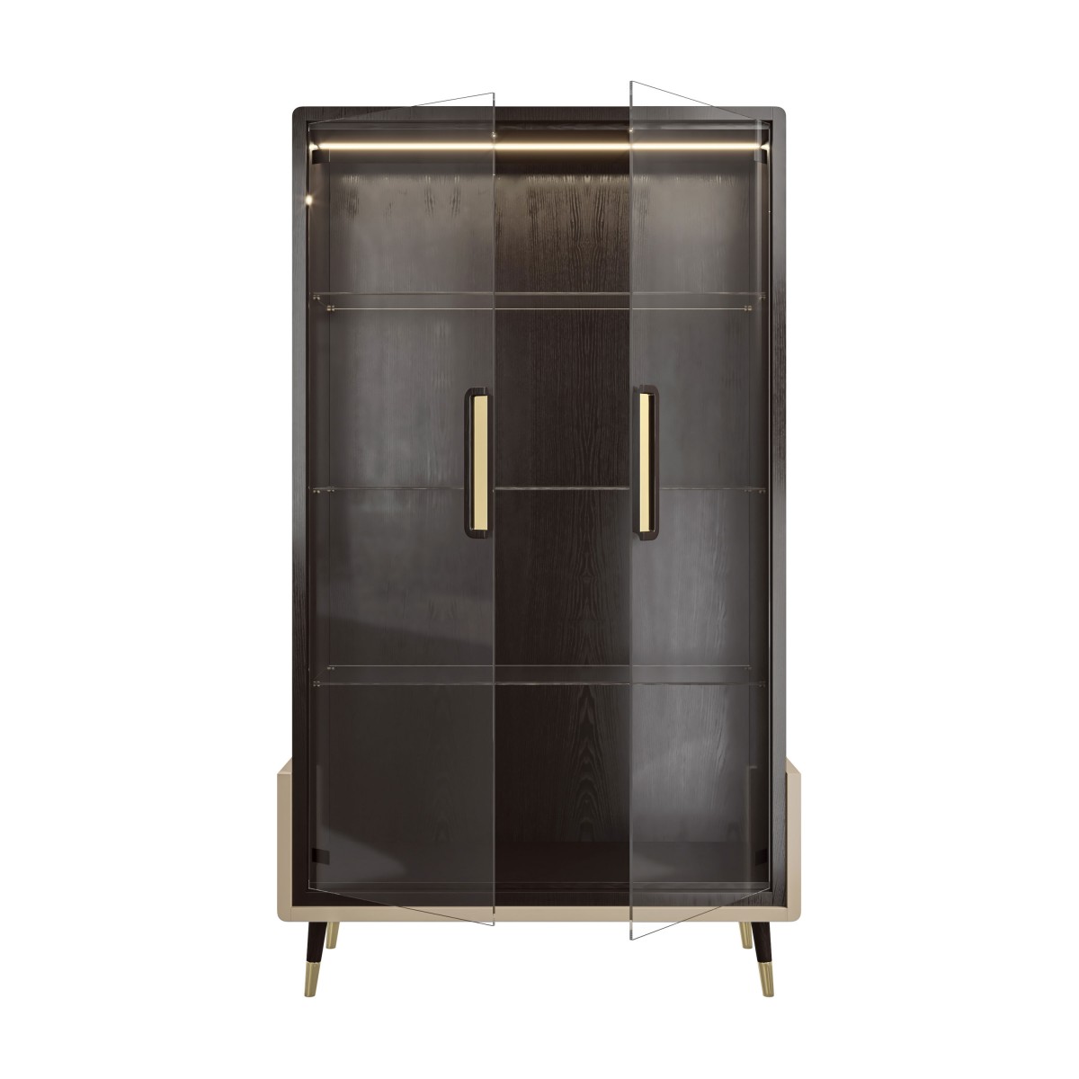 italian modern glass cupboard moon b1 9999