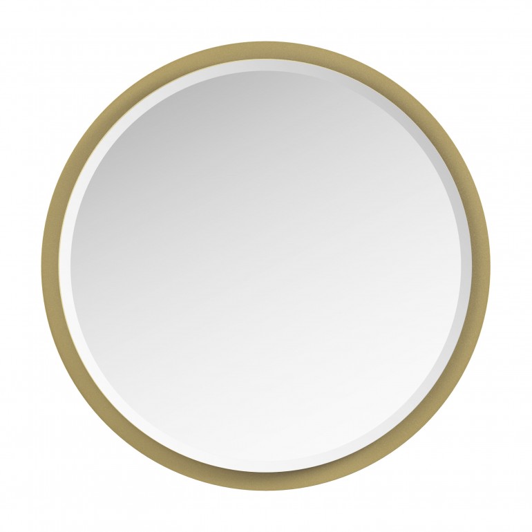 modern style round mirror
