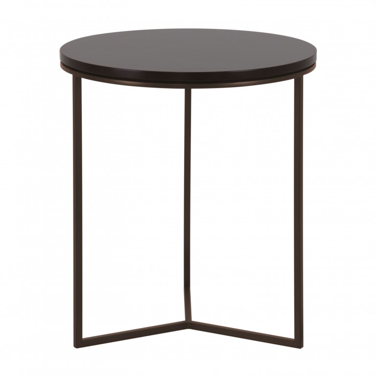 contemporary style  small table with metal structure